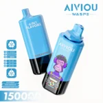 150k Vape Waspe Aiviou 150000 6 in 1 – Mixed Berries & Black Dragon Ice & Strawberry Cherry Cola