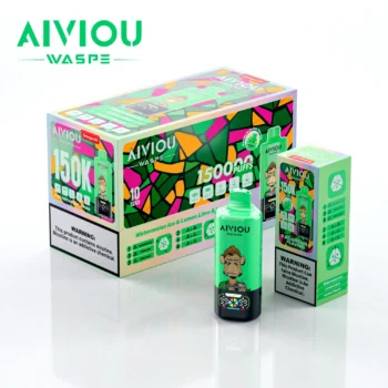 150k VAPE Waspe Aiviou 150000 6 in 1 - Watermelon Ice & Lemon Lime & Lemon Peach