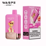 40k VAPE Waspe Aiviou 40000 - Cherry Cola Ice & Strawberry Raspberry Candy