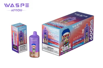 60k Vape Waspe Aiviou 60000 – Grape Ice & Strawberry Candy & Strawberry Raspberry Cherry