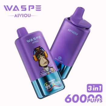 60k Vape Waspe Aiviou 60000 – Mixed Berries & Gummy Bear & Mixed Fruit