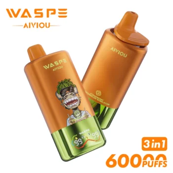 60k Vape Waspe Aiviou 60000 – Red Bull Ice & Strawberry Mango & Strawberry Watermelon Bubblegum