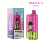 60k Vape Waspe Aiviou 60000 – Strawberry Watermelon & Strawberry Raspberry Candy & Grape Ice (3)
