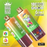 Bang Blaze 100K ウォーターメロンアイス＆ストロベリーマンバ＆ストロベリーウォーターメロン 3独立タンク LEDディスプレイ 電子タバコ
