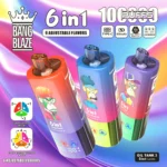 Bang 100k Bang Blaze 100000 Puff – Blueberry Ice & Raspberry Lemon & Watermelon Bubblegum