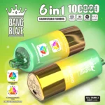 Bang 100k Bang Blaze 100000 Puff – Peach Ice & Blackcurrant Pineapple Ice & Green Apple Kiwi