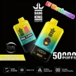 Bang King 50000 Puffs Disposable Vape -blueberry-ice-peach-mango-watermelon