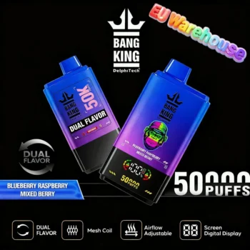 Bang King 50000 Puffs Disposable Vape-blueberry-raspberry-mixed-berry