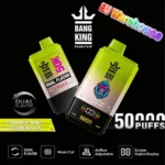 Bang King 50000 Puffs Disposable Vape -strawberry-mango-strawberry-kiwi
