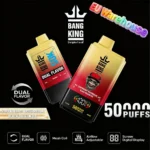 Bang King 50000 Puffs Disposable Vape -strawberry-watermelon-black-dragon-ice