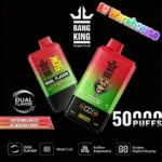 Bang King 50000 Puffs Disposable Vape -watermelon-ice-blueberry-mint