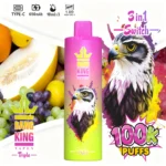 Bang King Triple 100K-pineapple-coconut-strawberry-banana-blue-razz