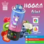 Bang Leader 110K – Strawberry Kiwi & Blueberry Coconut & Mixed Berry