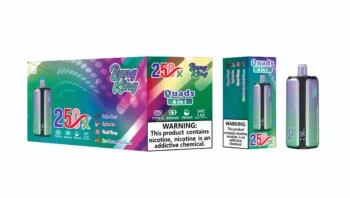 Bang king 250000 250k Puffs Bang 250k 4 in 1 Flavors New Vape – Grape Burst Lychee Ice Peach Berry Kiwi Passion Fruit Guava