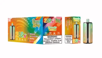 Bang king 250000 250k Puffs Bang 250k 4 in 1 Flavors New Vape – Pink Lemonade Kiwi Passion Fruit Guava Peach Berry Strawberry Banana
