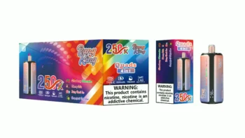 Bang king 250000 250k Puffs Bang 250k 4 in 1 Flavors New Vape – Strawberry Watermelon Cherry Cola Juicy Peach Ice Grapefruit Refresher