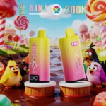 Bang king 300000 300k Puffs Bang 300k 8 in 1 Flavors New Vape – Kiwi Passion Fruit GuavaGummy BearRainbow CandyCotton Candy