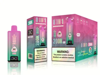 Bang king 300000 300k Puffs Bang 300k 8 in 1 Flavors New Vape – Cool MintPeach CherryPeach Berry LemonKiwi Watermelon Ice