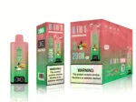 Bang king 300000 300k Puffs Bang 300k 8 in 1 Flavors New Vape – Double AppleMango PeachStrawberry WatermelonStrawberry Vanilla Coke