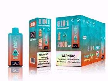 Bang king 300000 300k Puffs Bang 300k 8 in 1 Flavors New Vape – FizzyLemon & LimeApple MojitoPineapple IceCola Ice