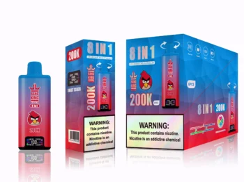 Bang king 300000 300k Puffs Bang 300k 8 in 1 Flavors New Vape – Watermelon BubblegumBlueberries RaspberriesRaspberry WatermelonWatermelon Blueberry
