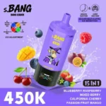 Bnag Leader 450k - Blueberry Raspberry & Mixed Berry & California Cherry & Passion Fruit Mango