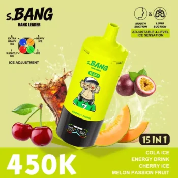 Bnag Leader 450k - Cola Ice & Energy Drink & Cherry Ice & Melon Passion Fruit