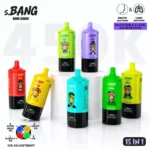 Bnag Leader 450k - Strawberry Watermelon & Kiwi Passion Fruit Guava & Mango Ice & Watermelon Sour Peach