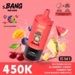 Bnag Leader 450k – Watermelon Ice & Blueberry Cherry & Summer Time & Sour Mango Pineapple