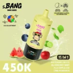 Bnag Leader 450k - Watermelon Ice & Blueberry Mint & Fuji Apple Ice & Lime Romance