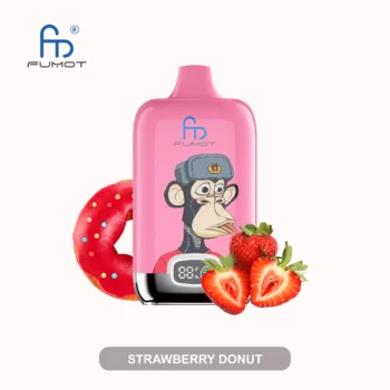 Fumot RandM Digital Box 12000 – Strawberry Donut - 使い捨てVAPE製品画像 | vapes