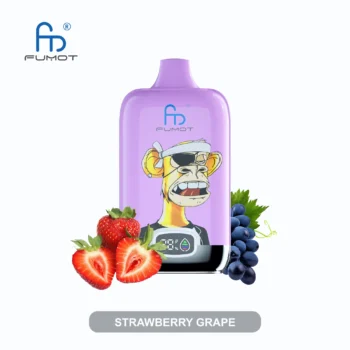 Fumot RandM Digital Box 12000 – Strawberry Grape - 使い捨てVAPE製品画像 | vapes