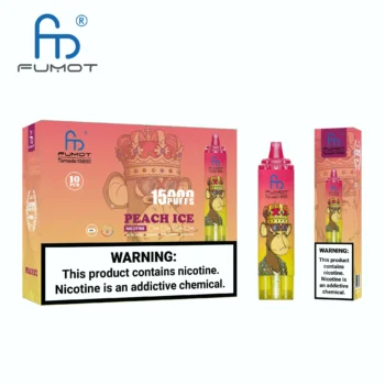 Fumot RandM Tornado 15000 – Peach Ice - 使い捨てVAPE製品画像 | vapes
