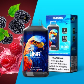 JNR Falcon 16000 Blackberry Red Raspberry 使い捨てVAPE