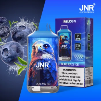JNR Falcon 16000 Blue Razz Ice 使い捨てVAPE