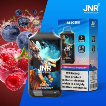 JNR Falcon 16000 Blueberry Red Raspberry 使い捨てVAPE