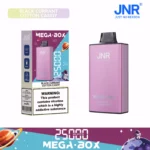JNR Mega box 25000 – BLACK-CURRANT-COTTON-CANDY