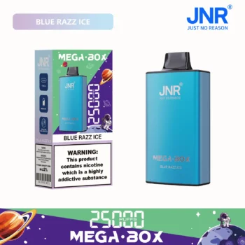 JNR Mega Box 25000 Blue Razz Ice - JNR Mega Box 25000 Blue Razz Ice