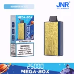 JNR Mega box 25000 – BLUEBERRY ICE