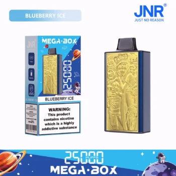 JNR Mega Box 25000 Blueberry Ice - JNR Mega Box 25000 Blueberry Ice