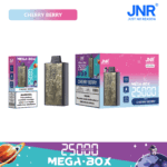 JNR Mega box 25000 – BLUE-RAZZ-CHERRY