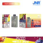 JNR Mega Box 25000 Fizzy Cherry Cola - JNR Mega Box 25000 Fizzy Cherry Cola