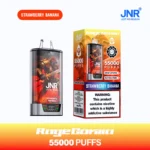JNR Rage Grilla 55000 Strawberry Banana - JNR Rage Grilla 55000 Strawberry Banana