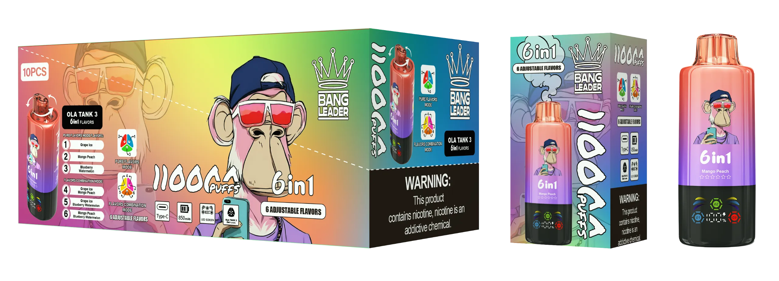 Puff 110k Bang Leader 110K – Grape Ice & Mango Peach & Blueberry Watermelon (2) Puff 110k Bang Leader 110K – Grape Ice & Mango Peach & Blueberry Watermelon