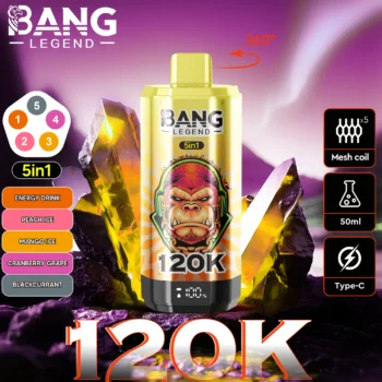 Puff 120k Bang Legend 120k – energy-drink-peach-ice-mango-ice-cranberry-grape-blackcurrant
