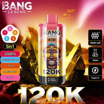Puff 120k Bang Legend 120k – strawberry-watermelon-cantaloupe-apple-cola-ice-mango-peach-love-66
