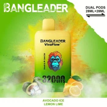 Puff 32k Bang Leader 32K Vape – Avocado Ice & Lemon Lime