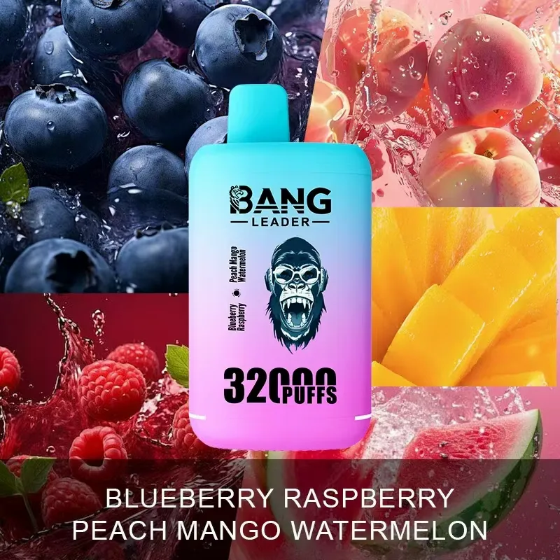 Puff 32k Bang Leader 32K Vape – Blueberry Raspberry & Peach Mango Watermelon Puff 32k Bang Leader 32K Vape – Blueberry Raspberry & Peach Mango Watermelon