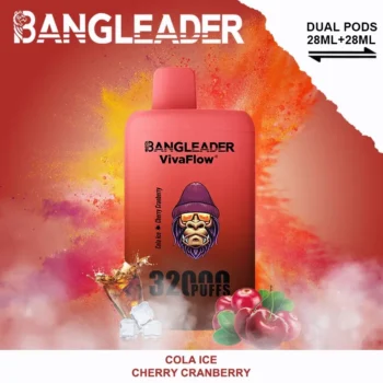 Puff 32k Bang Leader 32K Vape – Cola Ice & Cherry Cranberry