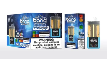 Bang 60000 エナジードリンク&ウォーターメロンアイス 透明デュアルタンク 電子タバコ フレーバー